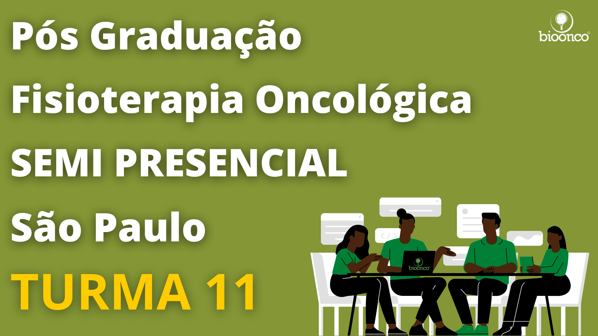 Pós graduação em Fisioterapia Oncologica Semi presencial (São Paulo) TURMA 11